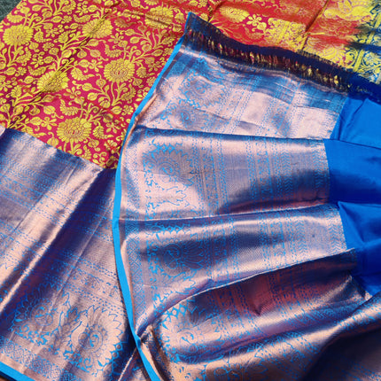 Kanchi Pattu Half Fine Brocade - SP49
