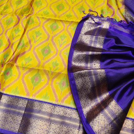 Ikkath Pure Silk Pattu Saree- IKT54