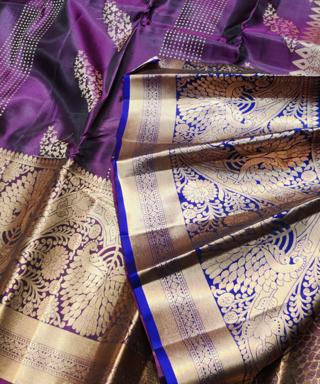 Kanchi pattu pure silk Saree - KMP1273