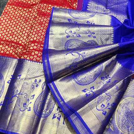 Kanchi pure Bridal wear saree @30% Off - KMP15