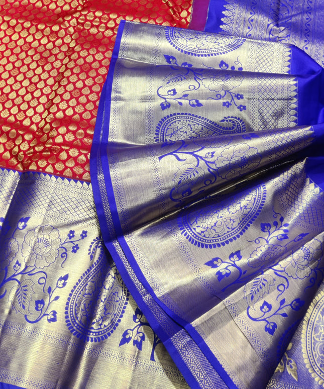 Kanchi pure Bridal wear saree @30% Off - KMP15