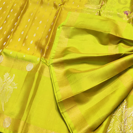 Lightweight Pattu Scurt Border Saree - LWP1077