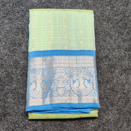 Kanchi Pure silk check - KMP2001