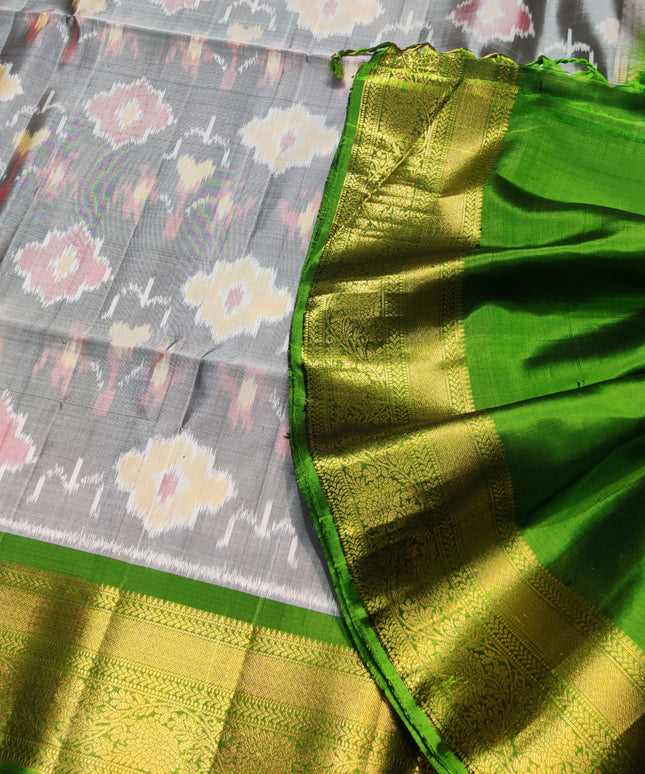 Ikkath Pure Silk Pattu Saree- IKT52