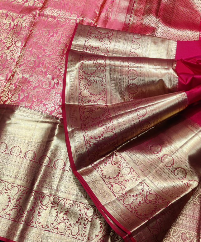 Kanchi pure Bridal wear saree @30% Off - KMP12