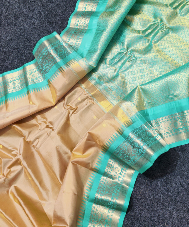 Gadwal Handloom Pure silk saree - GPS146