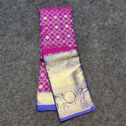 Kanchi pattu half fine bridal wear saree HF27