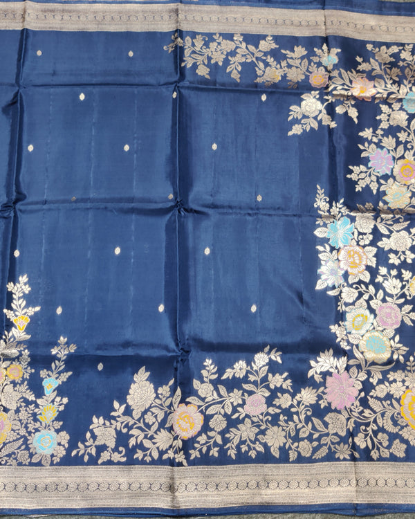 Crepe Banaras silk saree -BS02 alternate view