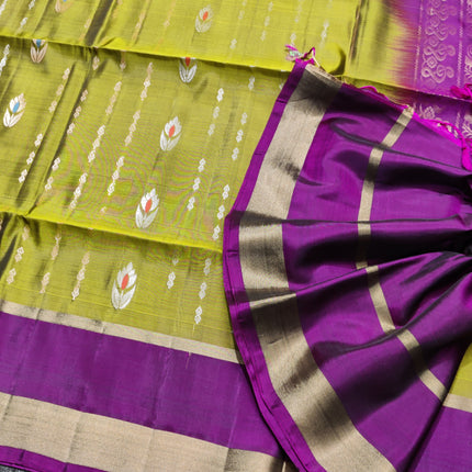 Lightweight pattu Scurt Border Saree - LWP141