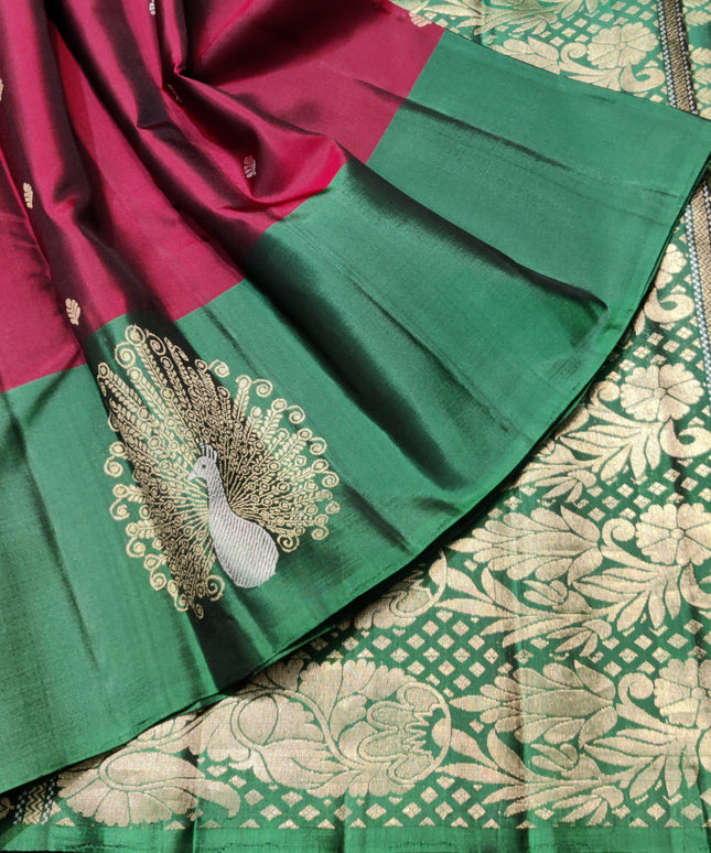 Kanchi pure soft silk Saree - KMP2051