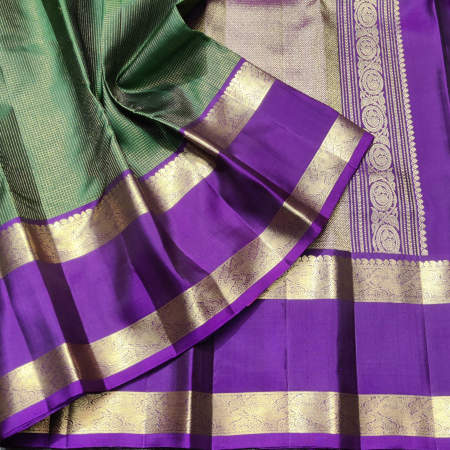 Kanchi Vintage Handloom Pattu Saree - KMP320