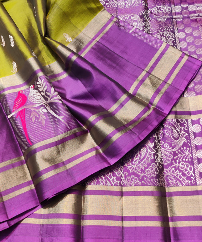 Lightweight Pattu Scurt Border Saree - LWP1078