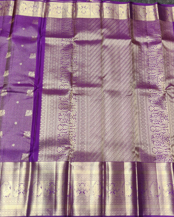 Kanchi Vintage Handloom Pattu Saree - KMP236 alternate view