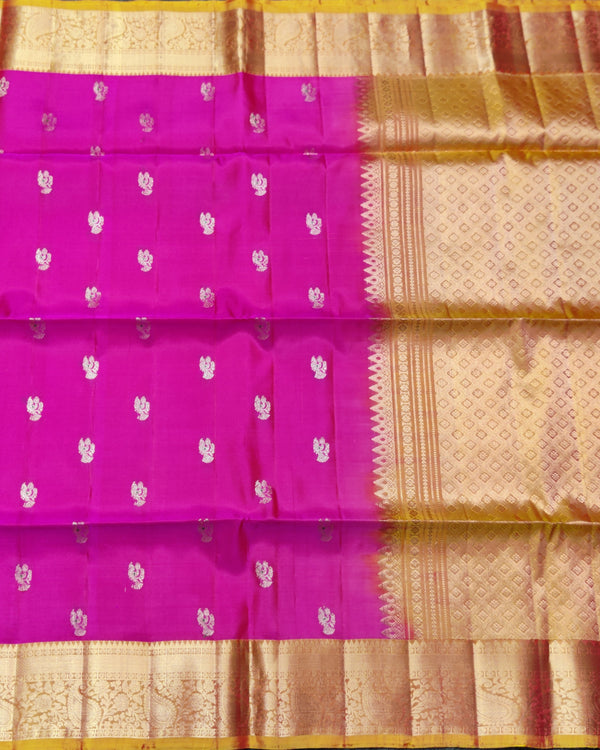 Meenakari kanchi lightweight pattu Saree - KMP22 alternate view
