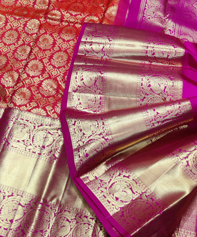 Kanchi pure Bridal wear saree @30% Off - KMP06