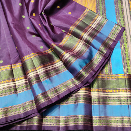 Kanjivaram Resham Silk Saree - KMP1541