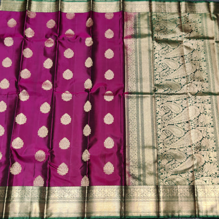 Kanchi pure soft silk Saree - KMP2048