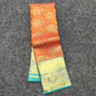 Kanchi Meenakari Brocade Pure handloom Silk Saree - KMP3211