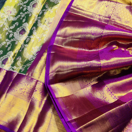 Kanchi Pattu Wedding Sarees @50% Off -KMP1745
