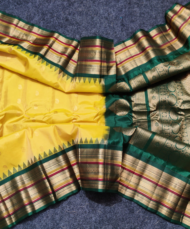 Gadwal Handloom Pure silk saree - GPS171