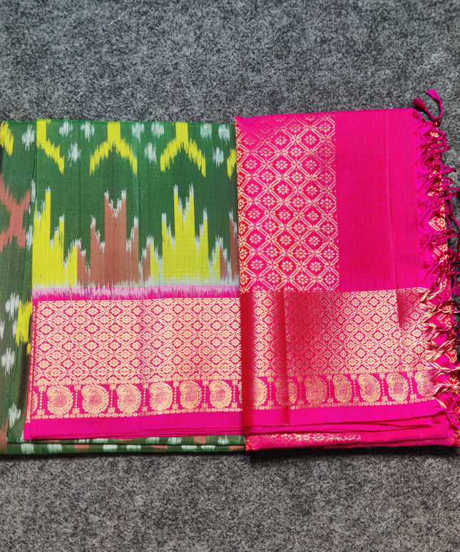 Ikkath Pure Silk Pattu Saree- IKT55
