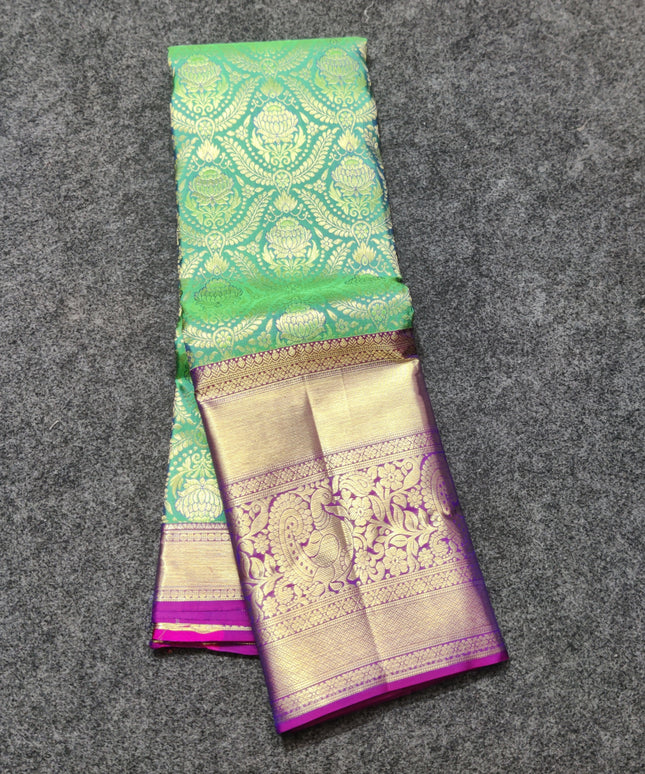 Kanchi pure Bridal wear saree @30% Off - KMP16