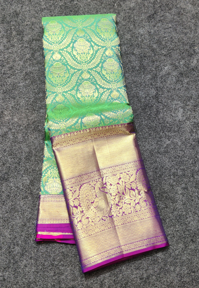 Kanchi pure Bridal wear saree @30% Off - KMP16