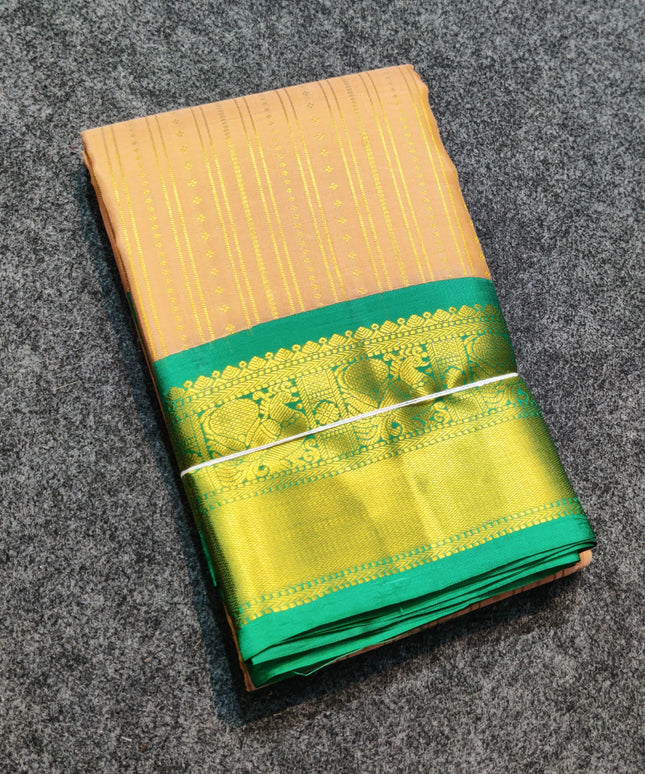 Kanchi Handloom Kuttu Pure Silk Saree - KMP939