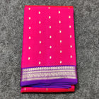 Kanchi Handloom Pure Silk Small Border Saree – KMP265