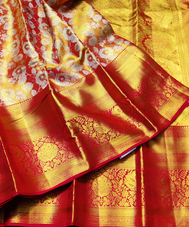 Kanchi Pattu Wedding Sarees @30% Off -KMP964