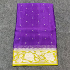 Chinon crepe silk saree -C15