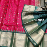 Gadwal Semi Silk Saree - GSM31