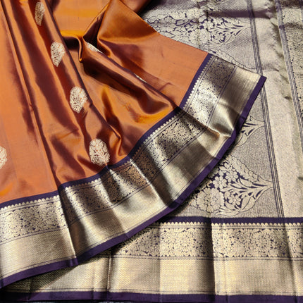 Kanchi pure soft silk Saree - KMP2049