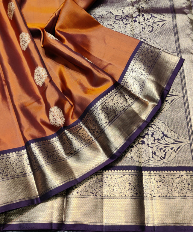 Kanchi pure soft silk Saree - KMP2049