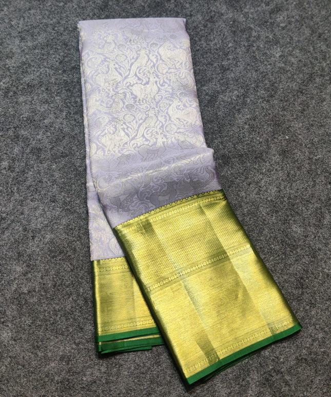 Kanchi Pattu Weeding Sarees @50% Off - KMP1904