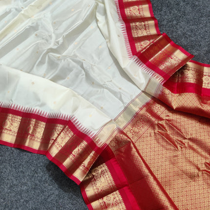 Gadwal Handloom Pure silk saree - GPS160