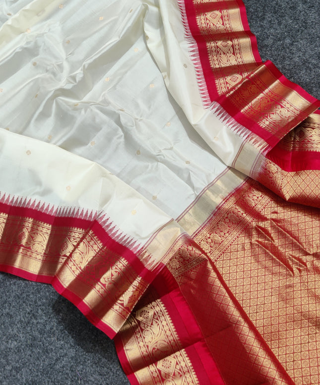 Gadwal Handloom Pure silk saree - GPS160