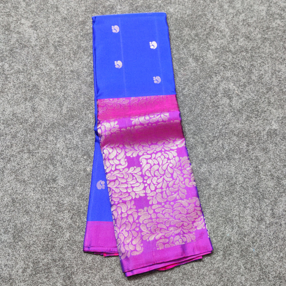 Pure Soft Silk Scurt Border Saree - LWP215