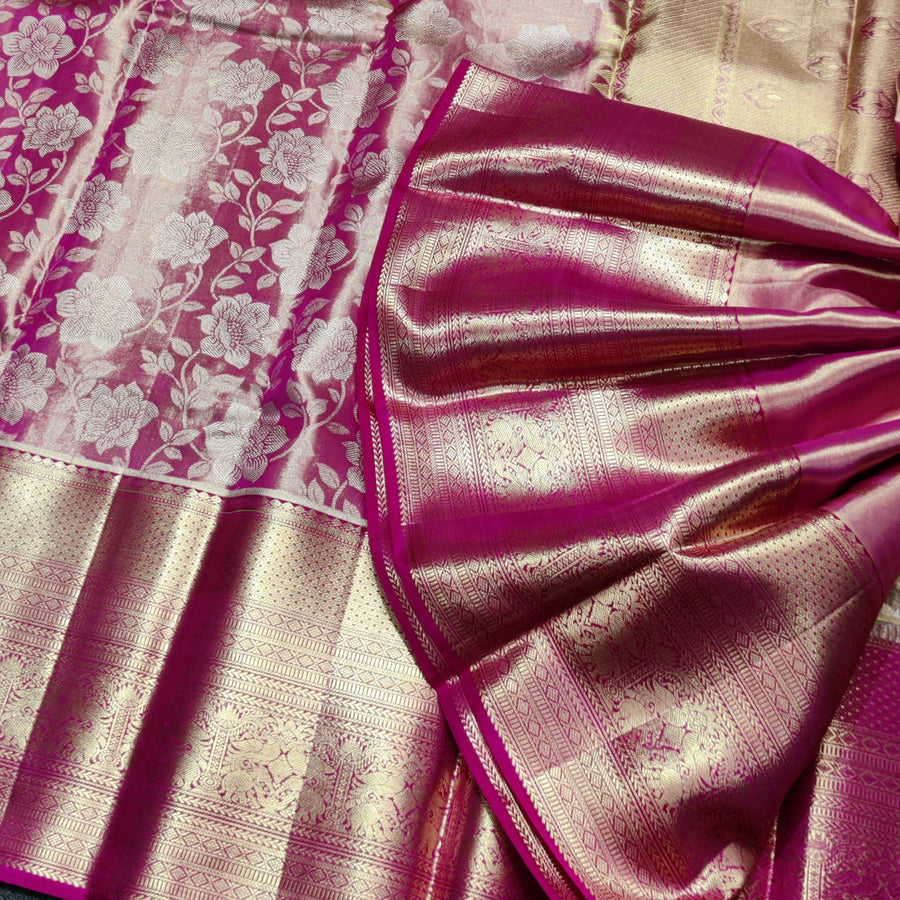 Kanchi Pattu Wedding Saree 50% Off -KMP203