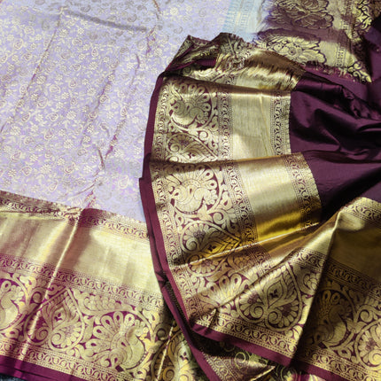 Kanchi pattu half fine bridal wear saree HF29