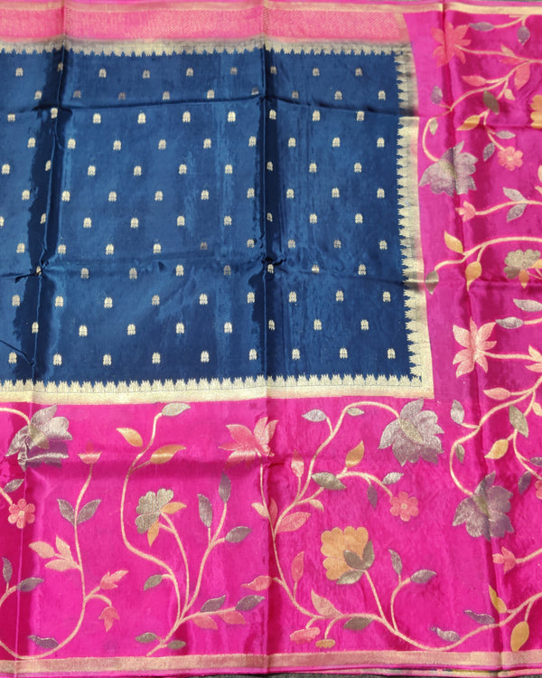 Paithani crepe silk saree - P01 alternate view