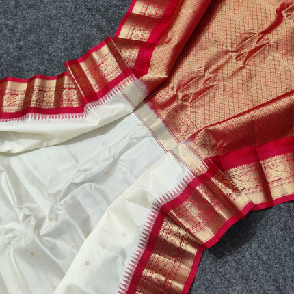 Gadwal Handloom Pure silk saree - GPS160