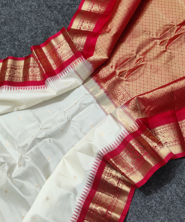 Gadwal Handloom Pure silk saree - GPS160