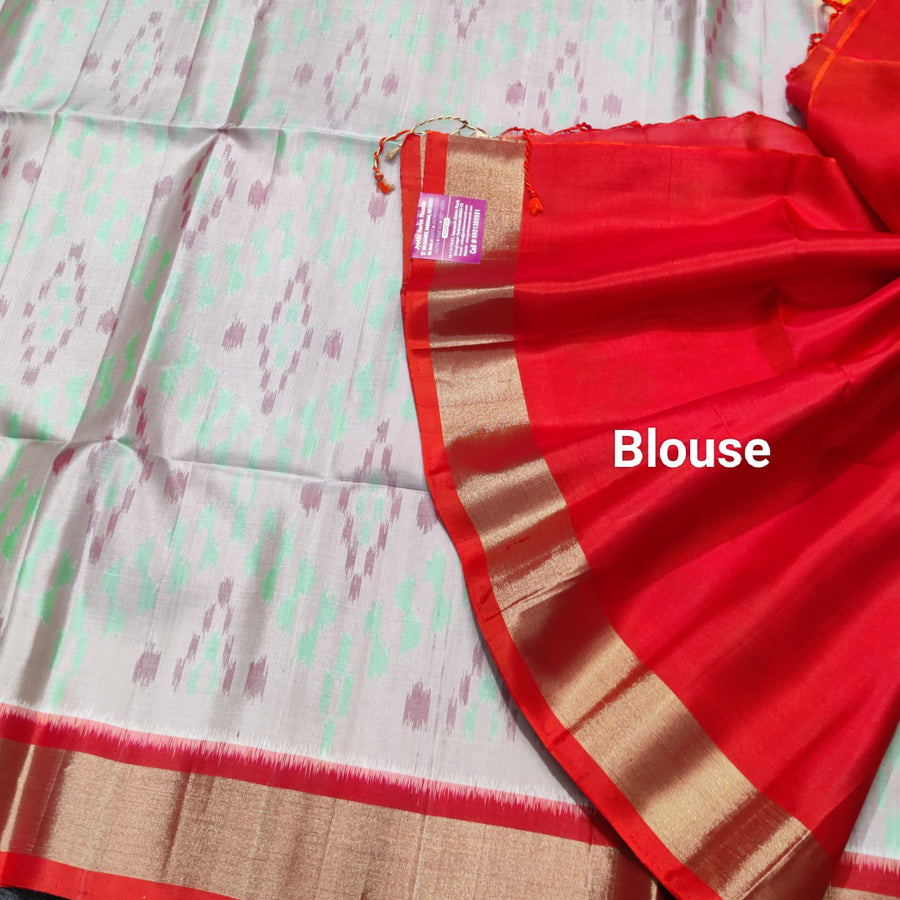 Ikkath Pure handloom silk saree - IKT13