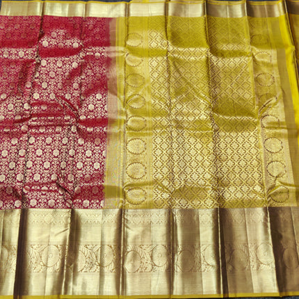 Kanchi pure Bridal wear saree @30% Off - KMP03