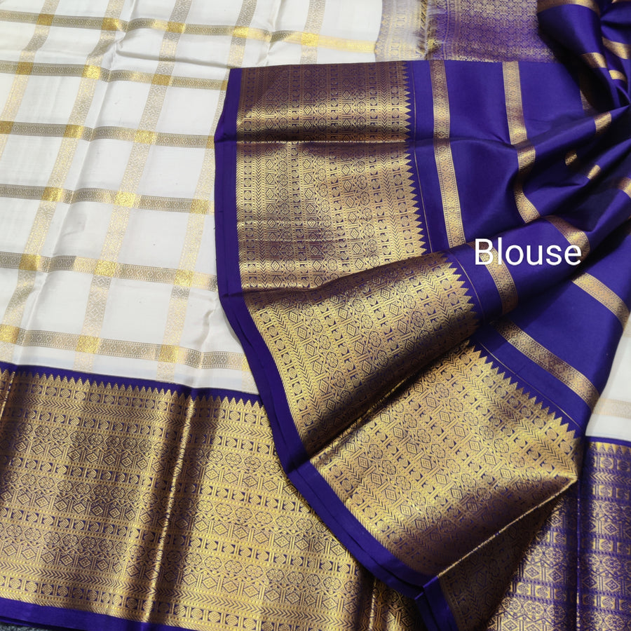 50% off Kanchi kuttu vintage Handloom saree - KMP88