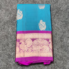 Kanchi pure small border saree- KMP240