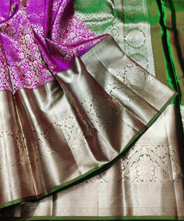 Kanchi pure Bridal wear saree @30% Off - KMP02