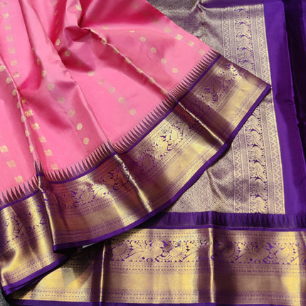 Kanchi Pure Handloom Pattu Saree - KMP164