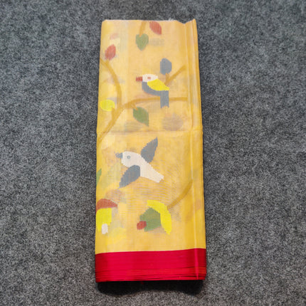 Jamdani handloom pure silk - JM13